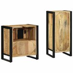 vidaXL Ensemble de mobilier de salle de bain 2 Pièces