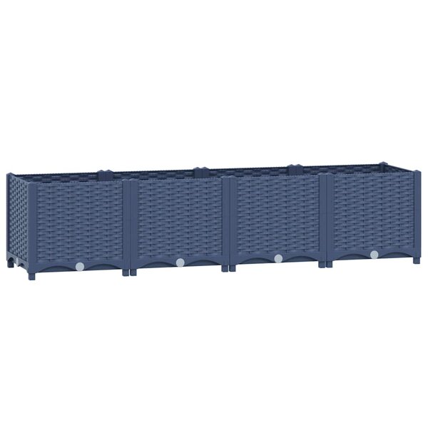 vidaXL Lit surélevé 160x40x38 cm Polypropylène