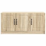 vidaXL Meuble TV Chêne Sonoma 99 x 34 5 x 47 cm Bois d'ingénierie