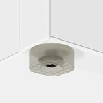 vidaXL Porte-parapluie Blanc 20 x 20 x 55 5 cm Bois d'ingénierie