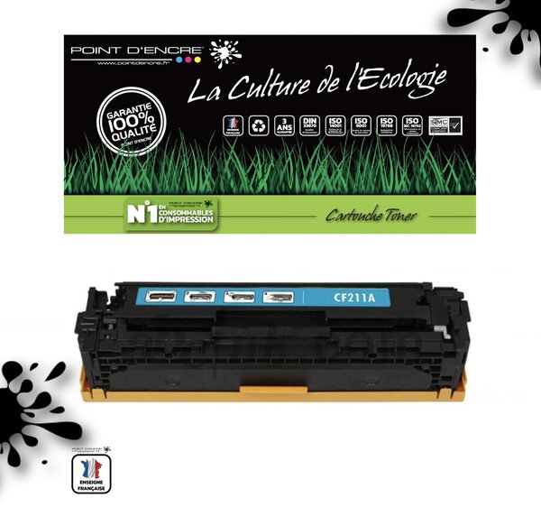 CF210X / 131X - CYAN - Grande capacité