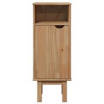 vidaXL Armoire de salle de bain "OTTA" 35x30x90 cm bois massif de pin