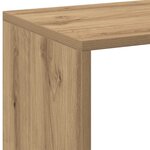 vidaXL Étagère séparatrice de pièce chêne artisanal 67x25x161 5 cm