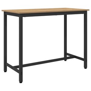 vidaXL table Chêne artisanal 100 x 50 x 76 5 cm