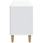 vidaXL Meuble TV Blanc 150 x 31 x 50 cm Bois d'ingénierie