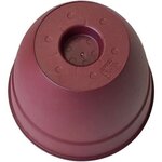 Pot de Fleur Rond Ø 50 cm - Volume 57 L - Rouge Bourgogne
