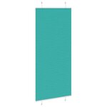 vidaXL Store plissé vert pétrole 100x200cm largeur du tissu 99 4 cm