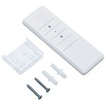 vidaXL Auvent automatique capteur de vent/LED 450x300 cm Bleu et blanc