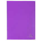 Protège-documents En Polypropylène Souple Opak 80 Vues - A4 - Couleurs Assorties - X 12 - Exacompta