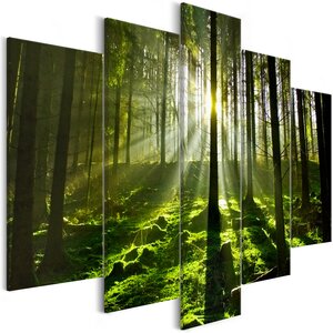 Tableau - peace of mind (5 parts) wide l x h en cm 225x100