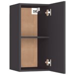 vidaXL Meubles TV 2 Pièces Gris 30 5x30x60 cm Bois d’ingénierie