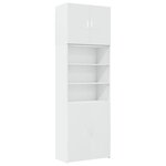 vidaXL Buffet haut blanc 80x42 5x249 cm bois d'ingénierie