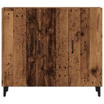 vidaXL Buffet vieux bois 90x34x80 cm bois d'ingénierie