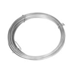 vidaXL Clôture à mailles avec poteaux Acier galvanisé 15x1 25m Argenté