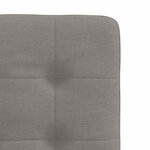vidaXL Chaises à manger lot de 2 taupe tissu