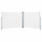 vidaXL Auvent latéral rétractable Crème 140 x 1000 cm