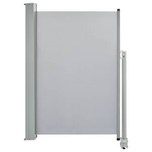 vidaXL Auvent latéral rétractable de patio 120 x 300 cm Gris