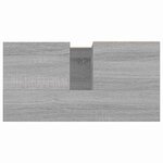 vidaXL Armoire de bain sonoma gris 65x33x60 cm bois d'ingénierie