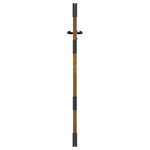 vidaXL Portail de jardin 85x150 cm acier corten conception d'herbe