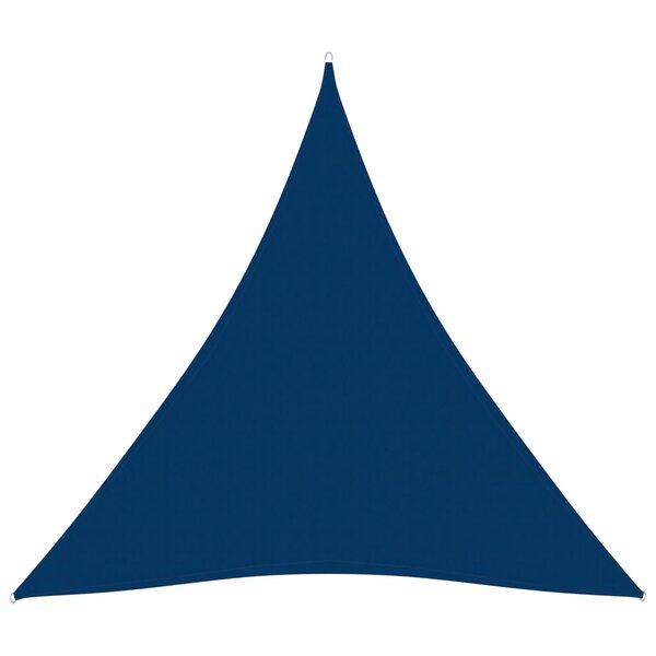 Vidaxl voile de parasol tissu oxford triangulaire 5x7x7 m bleu