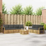 vidaXL Ensembles de canapés 8 pc
