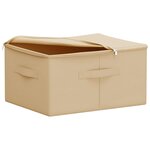 vidaXL Boîte de rangement 24 pc Tissu intissé 50 x 30 x 25 cm 37 5 L