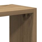 vidaXL Étagère murale chêne artisanal 90x16x78 cm bois d'ingénierie