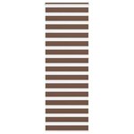 vidaXL Store zèbre marron 85x230 cm largeur du tissu 80 9 cm polyester