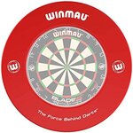 Karella 807703 - Contour rouge imprimé 4405 pour jeu de fléchettes Winmau