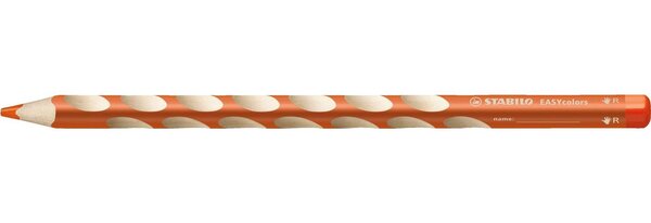 Crayon de couleur ergonomique EASYcolors Droitier Orange STABILO