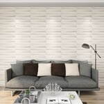 vidaXL Panneaux muraux 3D 24 Pièces 0 5x0 5 m 6 m²