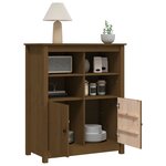 vidaXL Buffet Marron miel 83x41 5x100 cm Bois massif de pin