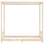 vidaXL Cadre de lit pour enfant 90x190 cm Bois de pin massif