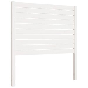 vidaXL Tête de lit Blanc 96x4x100 cm Bois massif de pin