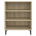 vidaXL Buffet chêne sonoma 57x35x70 cm bois d'ingénierie
