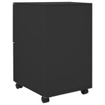 vidaXL Classeur mobile Anthracite 39x45x67 cm Acier