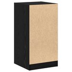 vidaXL Armoire de pharmacie Chêne noir 40x41x77 5 cm Bois d'ingénierie