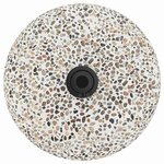 vidaXL Pied de parasol Multicolore et noir 45 x 45 x 40 cm