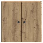 vidaXL Armoire Murale 59 x 31 x 60 cm Bois d'ingénierie