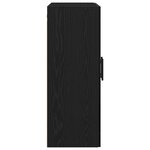 Meuble mural vidaXL Chêne noir 69 5x34x90 cm Bois d'ingénierie