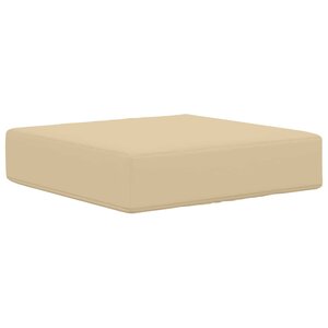 vidaXL Coussin de Siège d'Extérieur Beige 40 x 40 x 8 cm