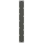 vidaXL Pieds de table à manger en forme de A 2 pièces Anthracite 100 x (72-73) cm Acier