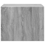 vidaXL Armoire murale sonoma gris 50x42 5x40 cm bois d'ingénierie