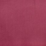 vidaXL Chaises à manger lot de 4 Rouge bordeaux Velours