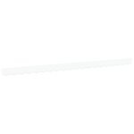 vidaXL Valance d'Auvent pour cadre de 4 5 m blanc 4 3x0 2 m