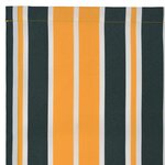 vidaXL Toile de rechange pour store banne Vert et jaune 450 × 350 cm