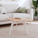 vidaXL Dessus de table 50x50x1 5 cm carré bois massif de hêtre