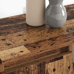 vidaXL Buffets 2 Pièces Bois Ancien 60 x 35 x 70 cm Bois d'ingénierie