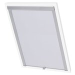 vidaXL Store occultant roulant Blanc MK06