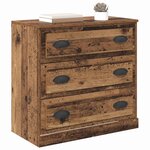 vidaXL Buffet Bois Ancien 70 x 35 5 x 67 5 cm Bois d'ingénierie